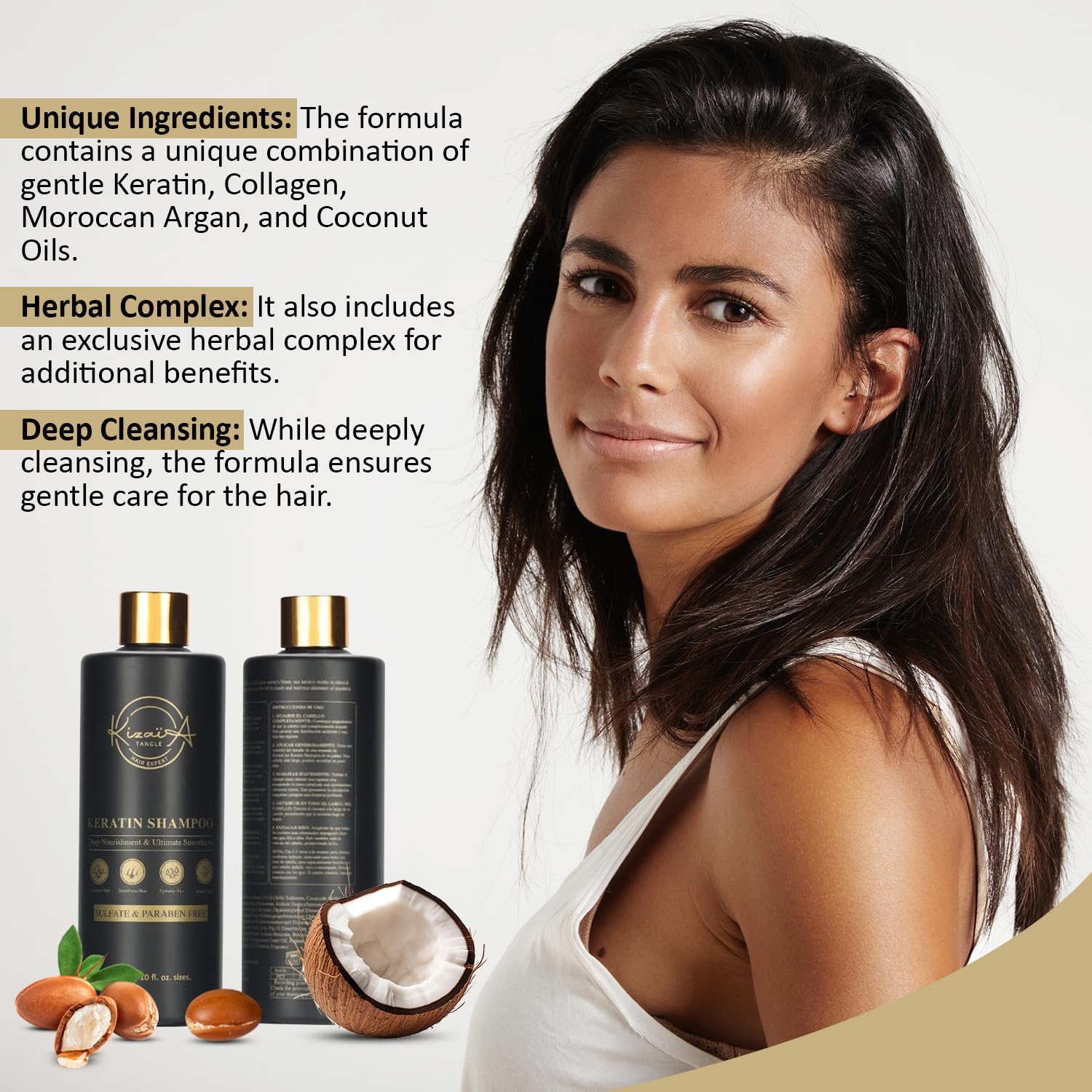 Amazon.com : KizaiaCare Keratin Hair Treatment | Anti-dandruff